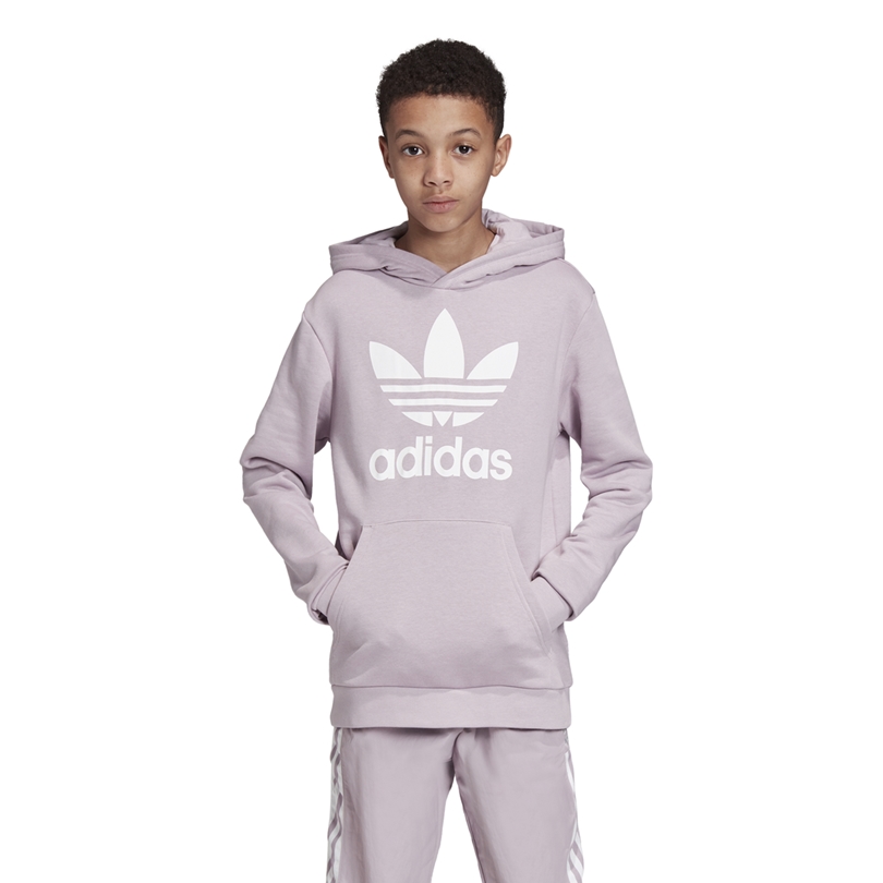 Adidas Originals Junior Trefoil Hoodie (soft vision)