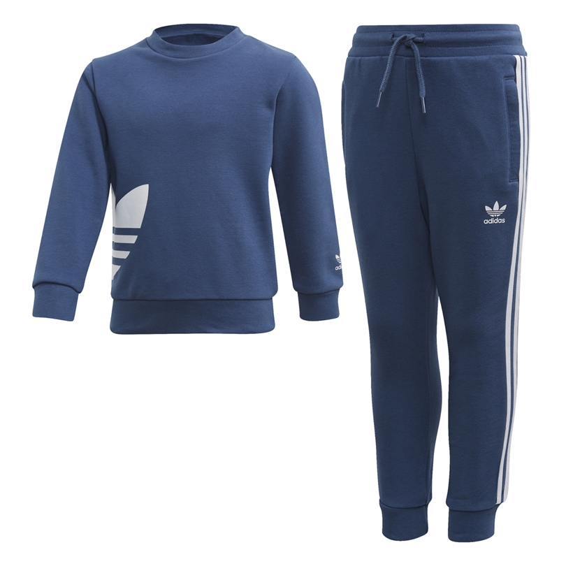 adidas trefoil crew set toddler