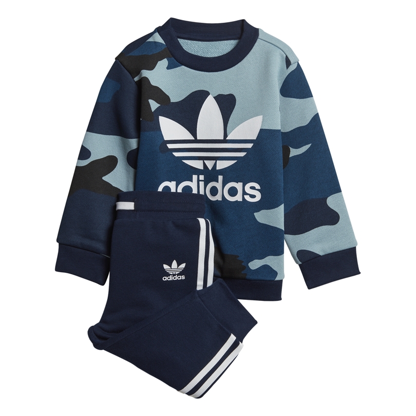 Adidas Originals Infants Camouflage Crewneck Sweatshirt Set