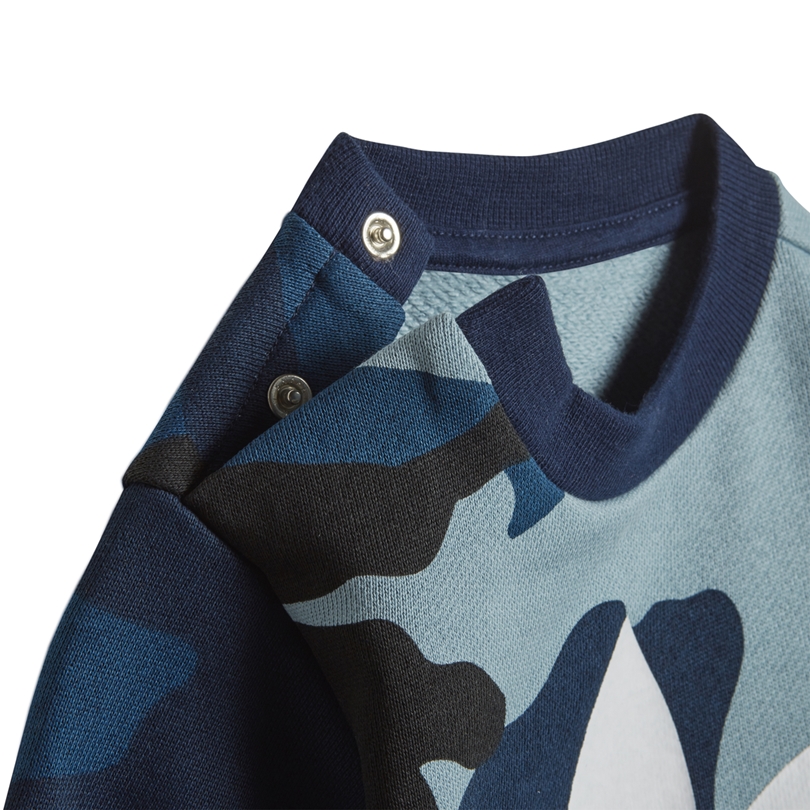 Adidas Originals Infants Camouflage Crewneck Sweatshirt Set