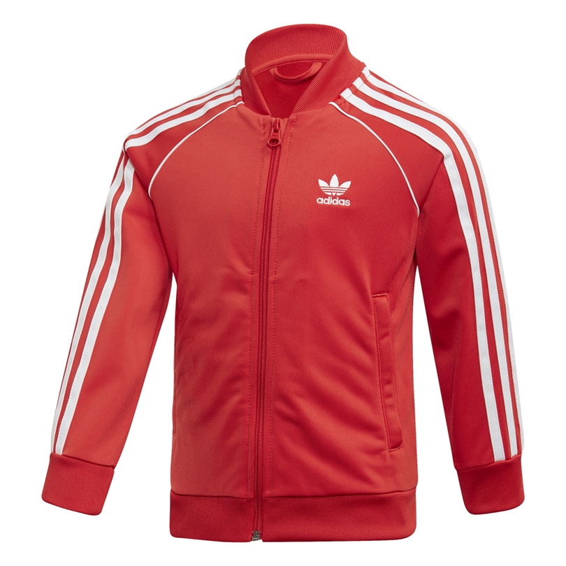 red adidas tracksuit toddler