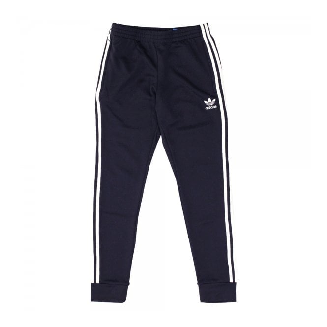 adidas originals superstar track pants navy