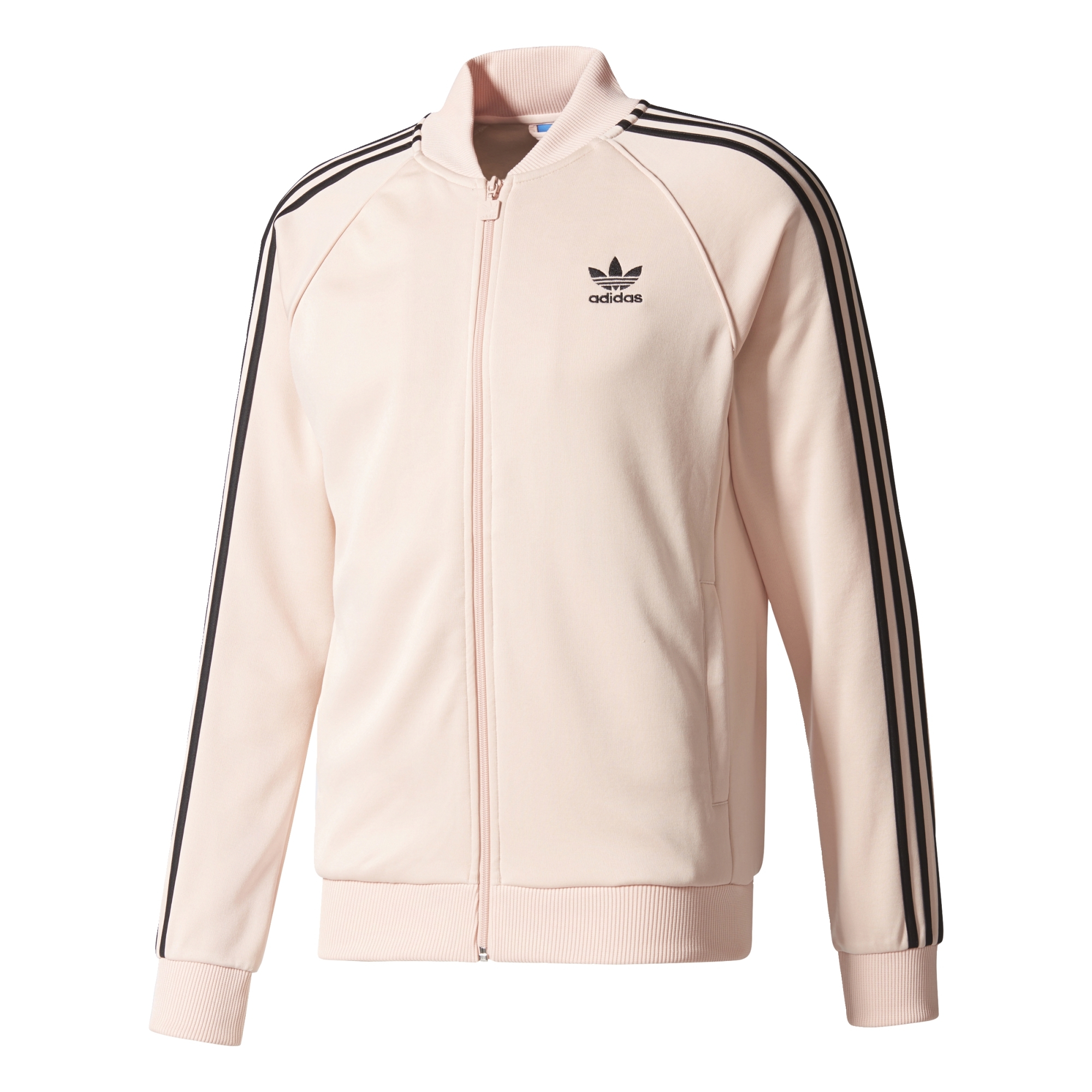 chaqueta rosa adidas