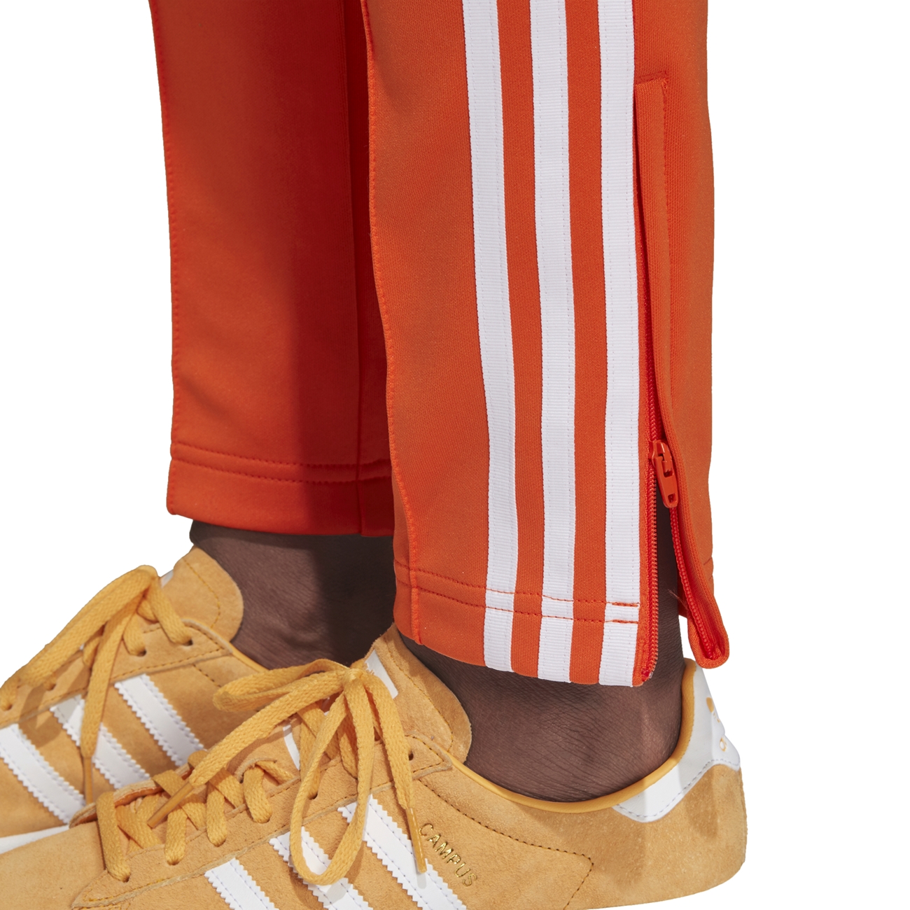 ADIDAS ORIGINALS SUPERSTAR TRACK PANTS W (ORANGE)
