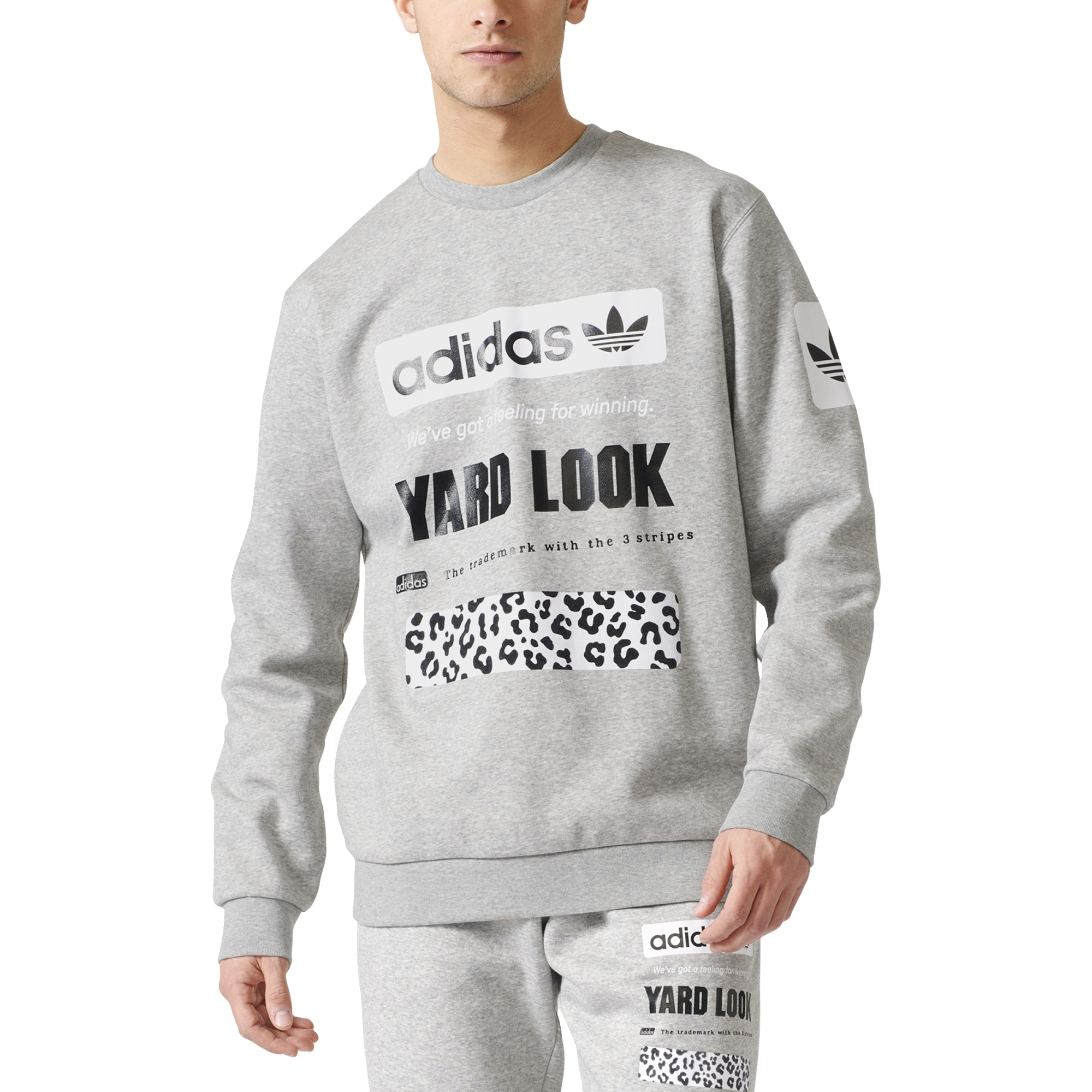 Adidas Originals Sweatshirt Street Graphic CR Long Sleeve (mediu
