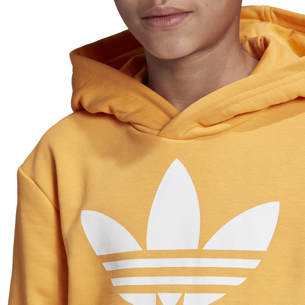 Adidas gold trefoil hoodie online