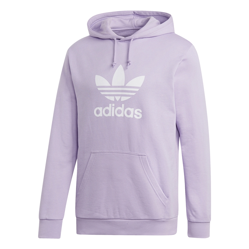Adidas Originals Trefoil Hoodie (purple glow)