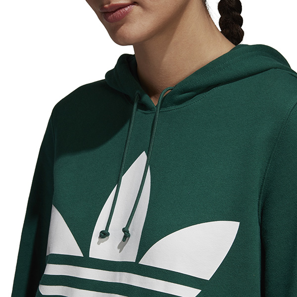 Adidas Originals Trefoil Hoodie W Green