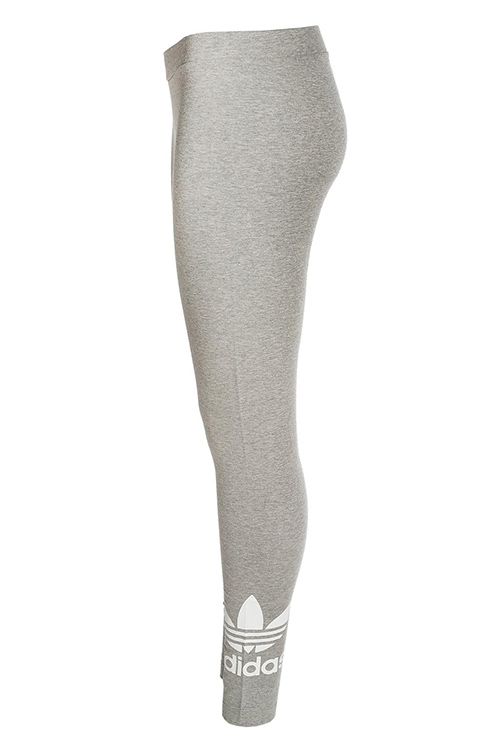 adidas trefoil leggings grey