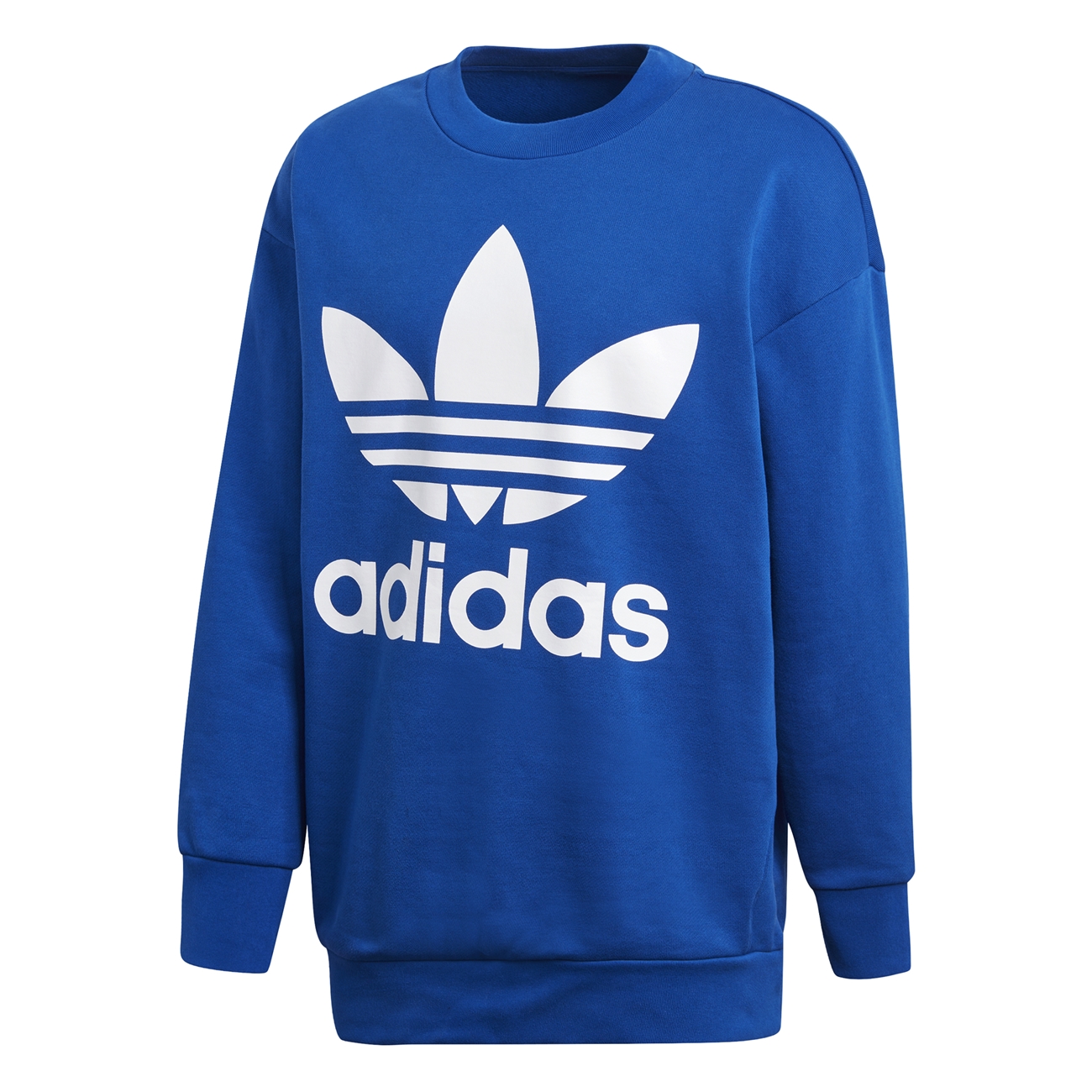 Adidas Originals Trefoil Oversized Crew (Royal/White)