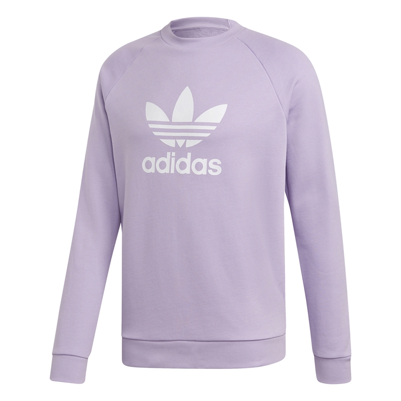 Adidas Originals Trefoil Warm Up Crew Sweatshirt (purple