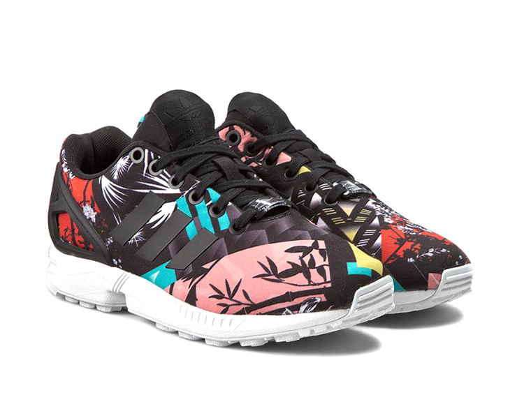 adidas zx flux leopard multicolor