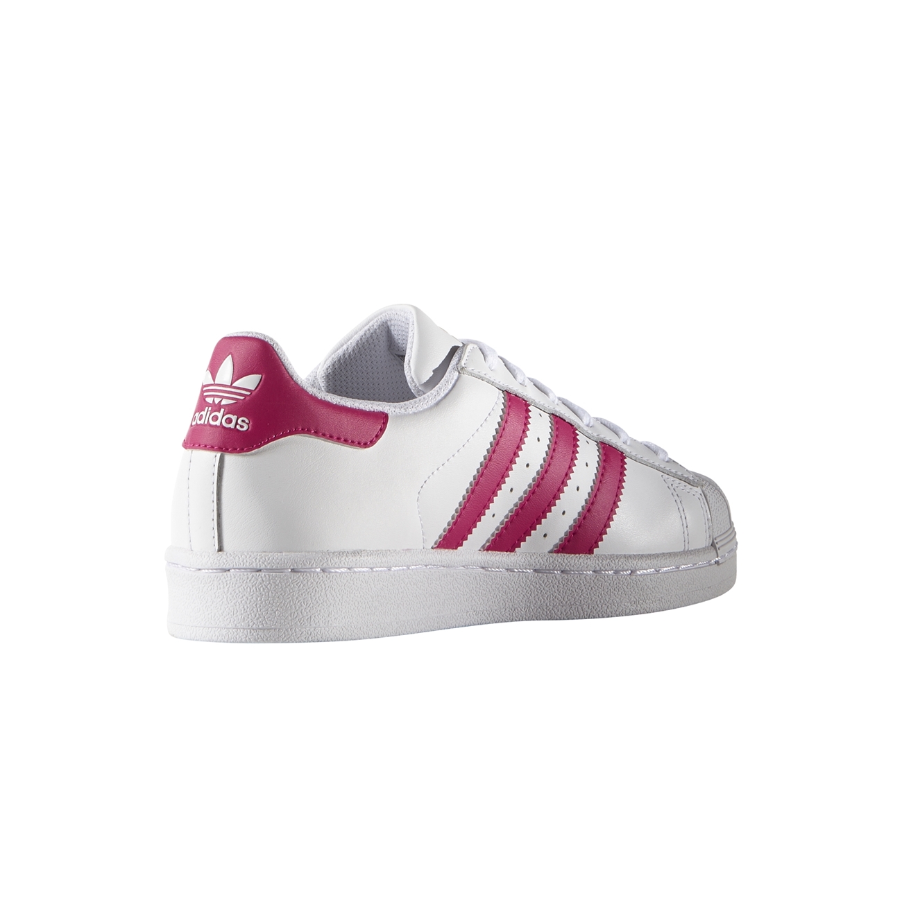 Adidas superstar foundation j-wht/pink cheap