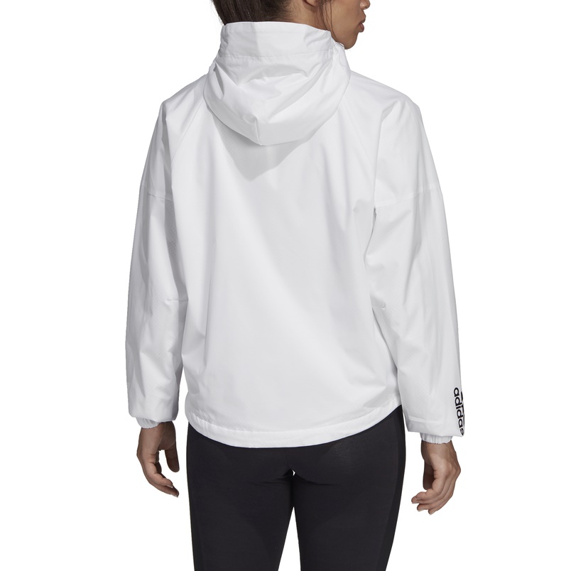 CD Ankle Boots White Fleece And Windbreaker Fabric