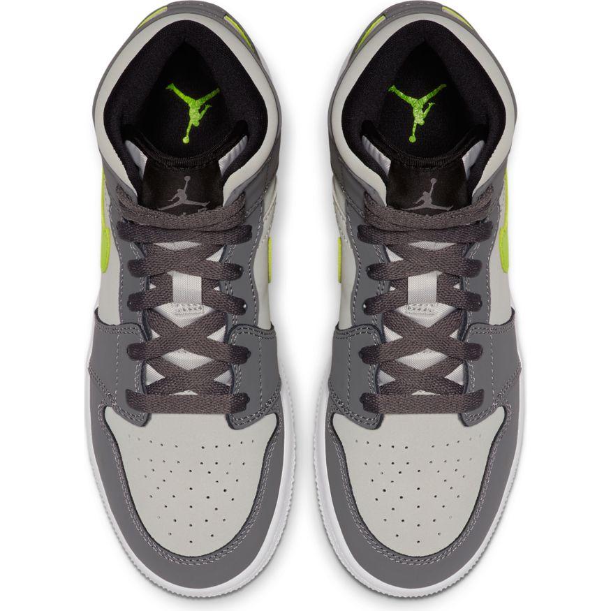 jordan 1 mid gunsmoke volt