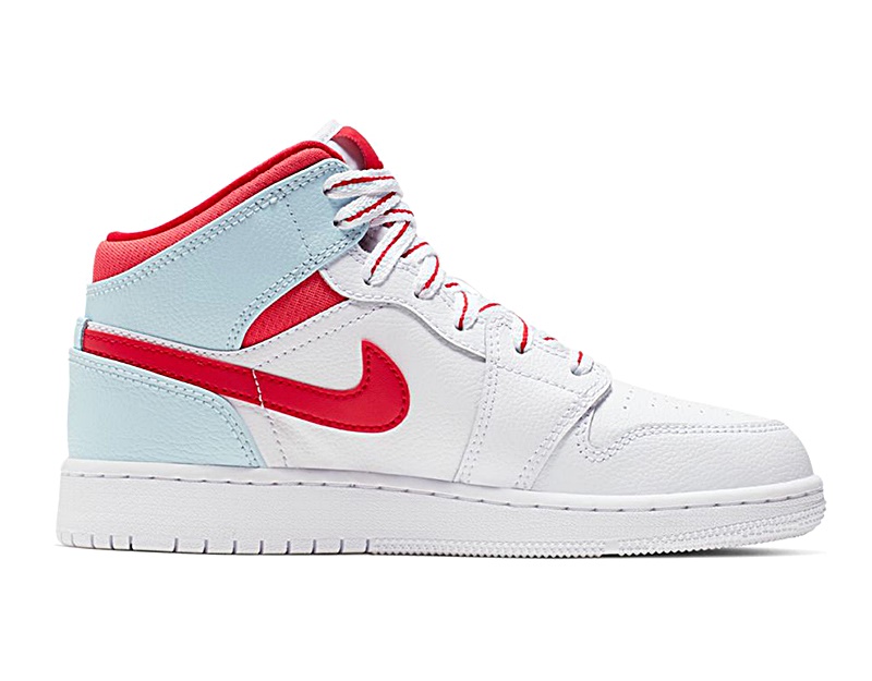 jordan air 1 mid junior ice blue