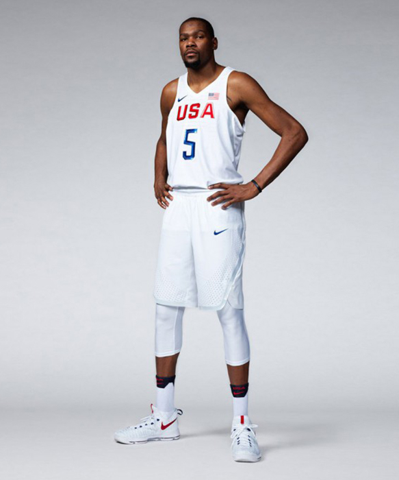 Camiseta Réplica USA Kevin Durant 