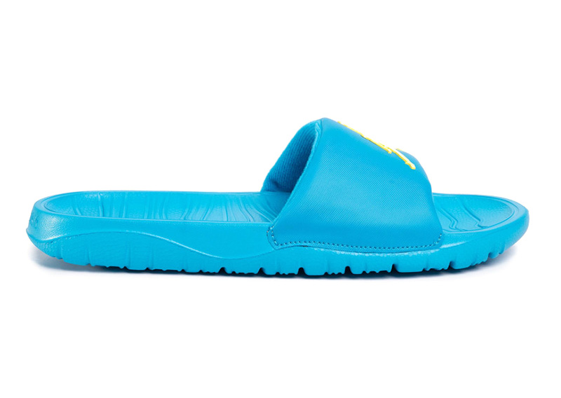 Chanclas jordan top azules