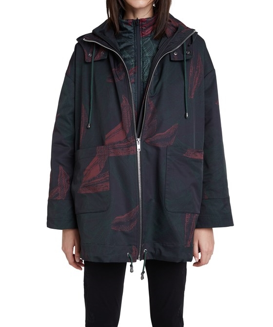 Desigual Raincoat Winter Jungle 2 in 1