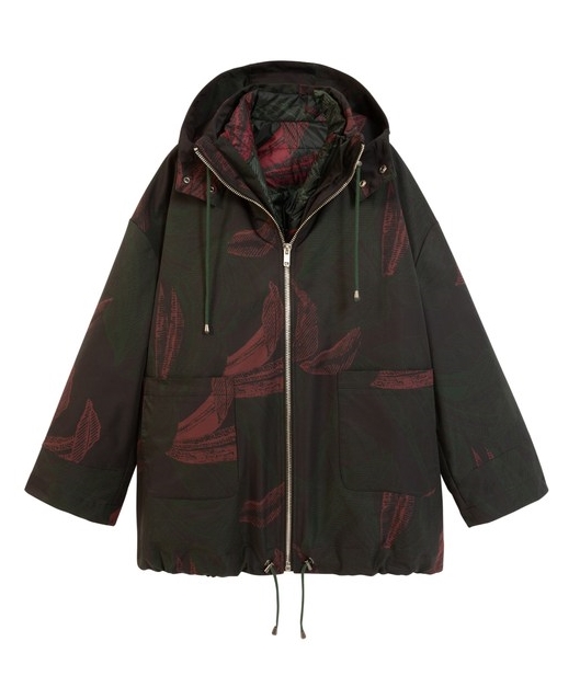 Desigual Raincoat Winter Jungle 2 in 1