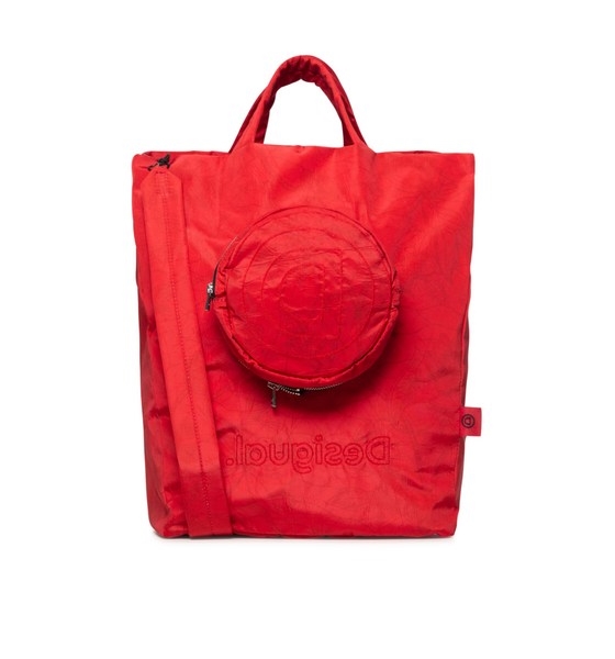 Desigual Shopping Bag Olympia (red) - Manelsanchezstyle.com