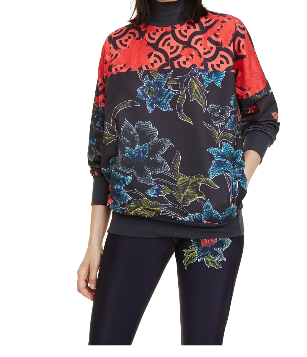 Desigual Sweat_cross Men's Sweatshirt, Black, S