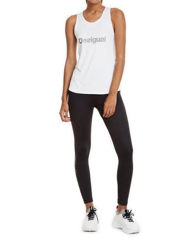 Desigual Black Viscosa Women Tank Top