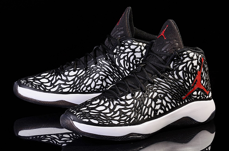 Jordan Ultra Fly Old School 101 white black gym red