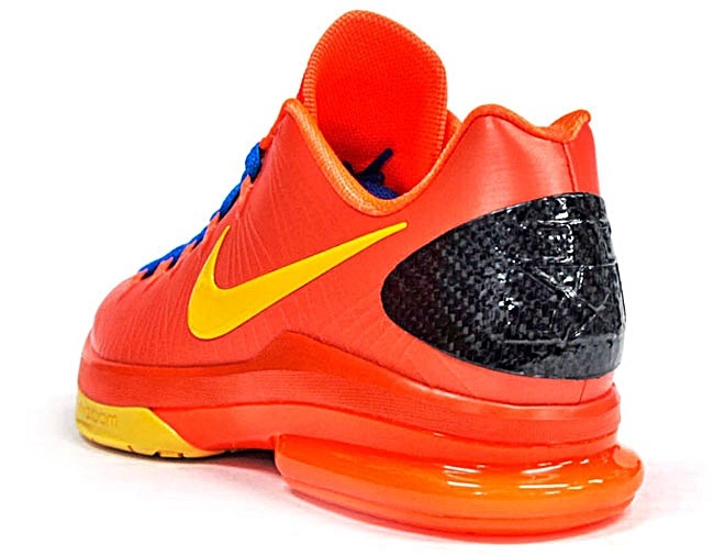 KD V Elite Team Orange 800 naranja amarillo azul negro