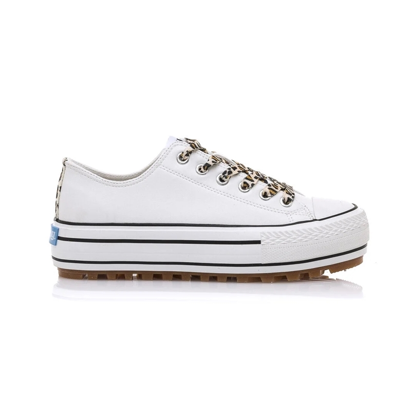 Mustang Sneakers "BIGGER T LOW White"