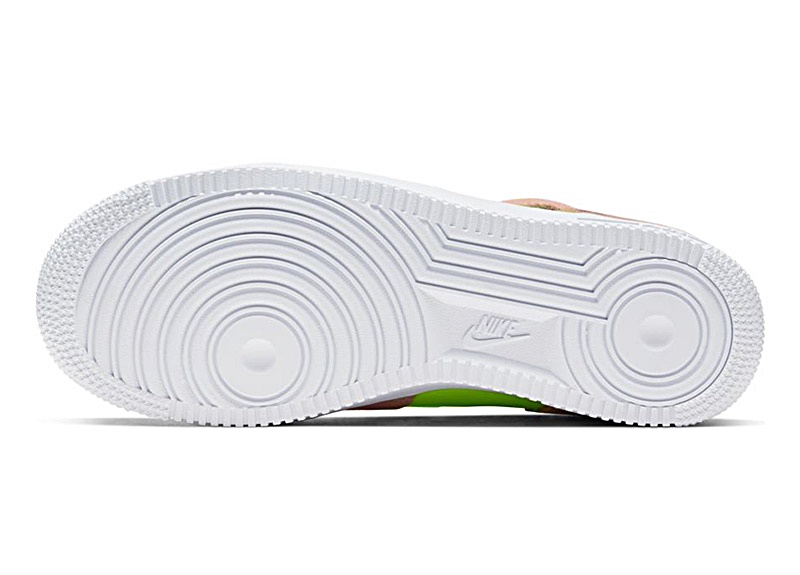 nike af1 washed coral