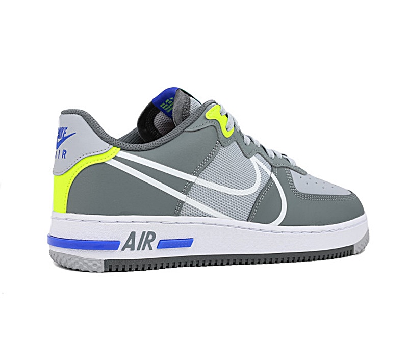 air force 1 react gray