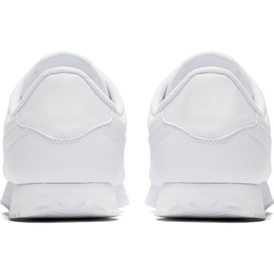 nike gs cortez basic white