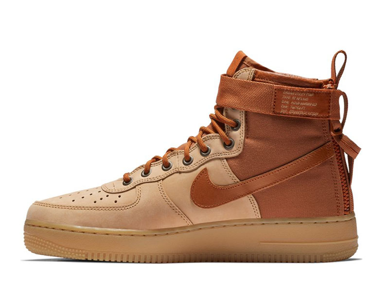 Nike SF Air Force 1 Mid Winter Boot Gum Brown