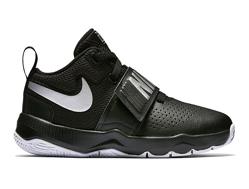 Nike Team Hustle D 8 PS Silver 001 black metallic silver wh
