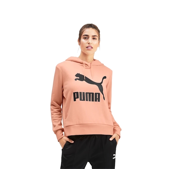 Peach puma hoodie on sale