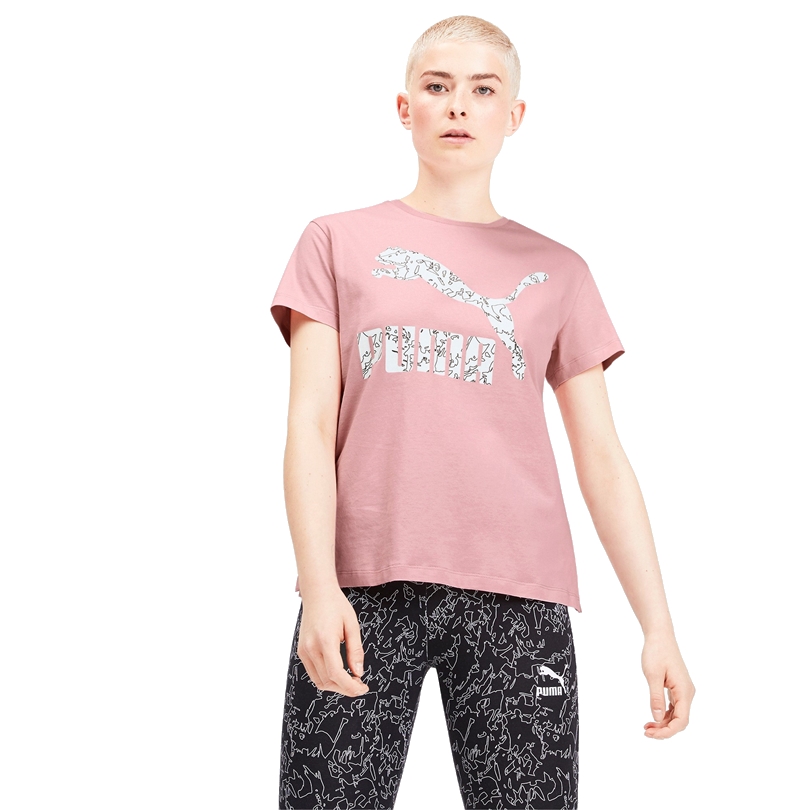 Puma classic logo tee online
