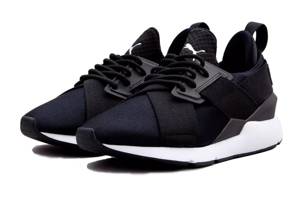 puma satin en pointe