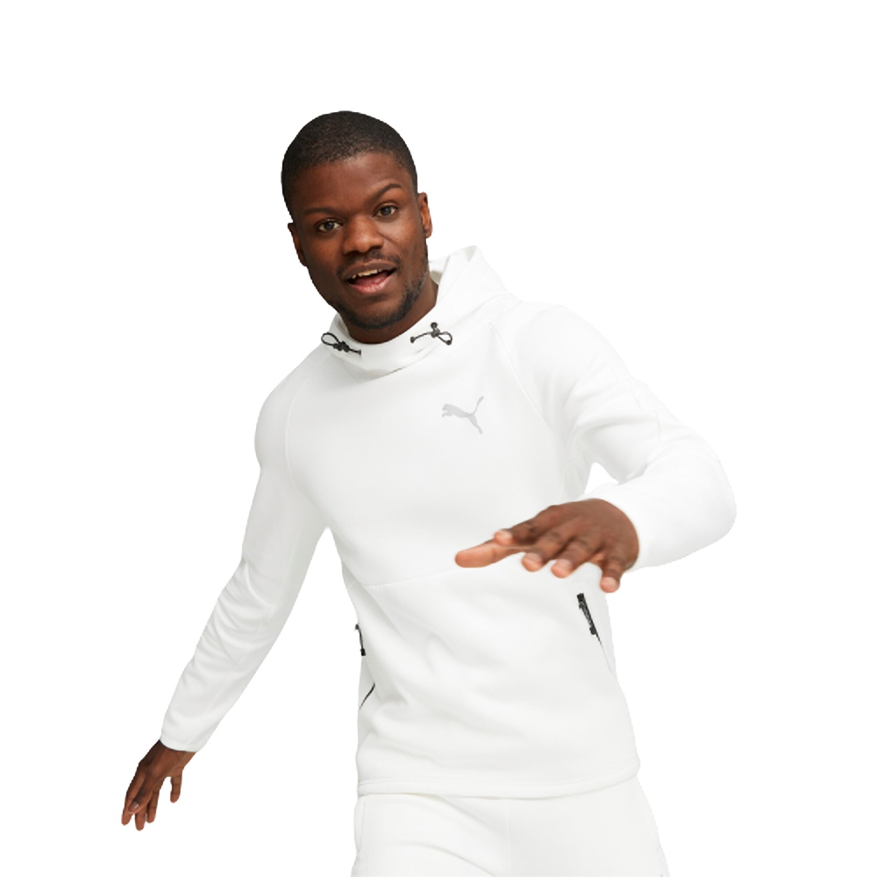 Alcanzar desinfectante pavimento Puma EVOSTRIPE Hoodie DK (white) - Manelsanchezstyle.com