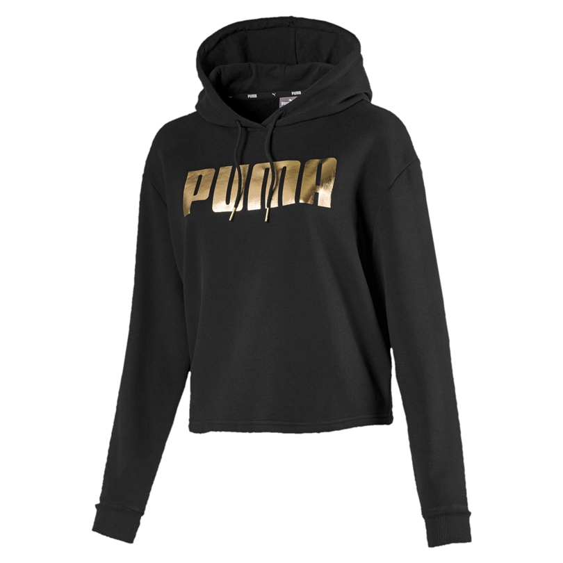 Puma holiday pack sweatshirt dress in blac best sale