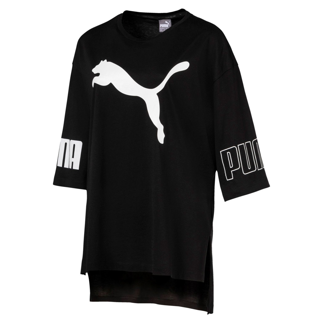 Puma Modern Sport Logo Tee Wn´s (Black/White)