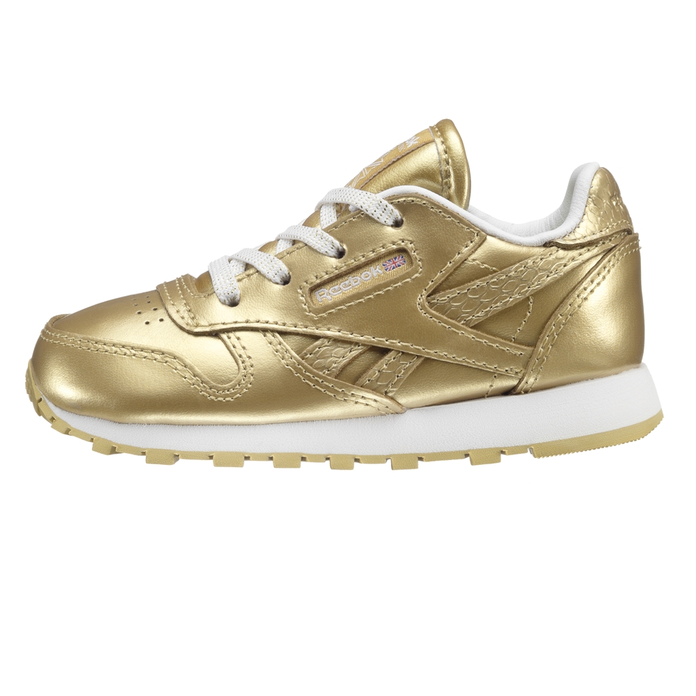 reebok classic leather metallic