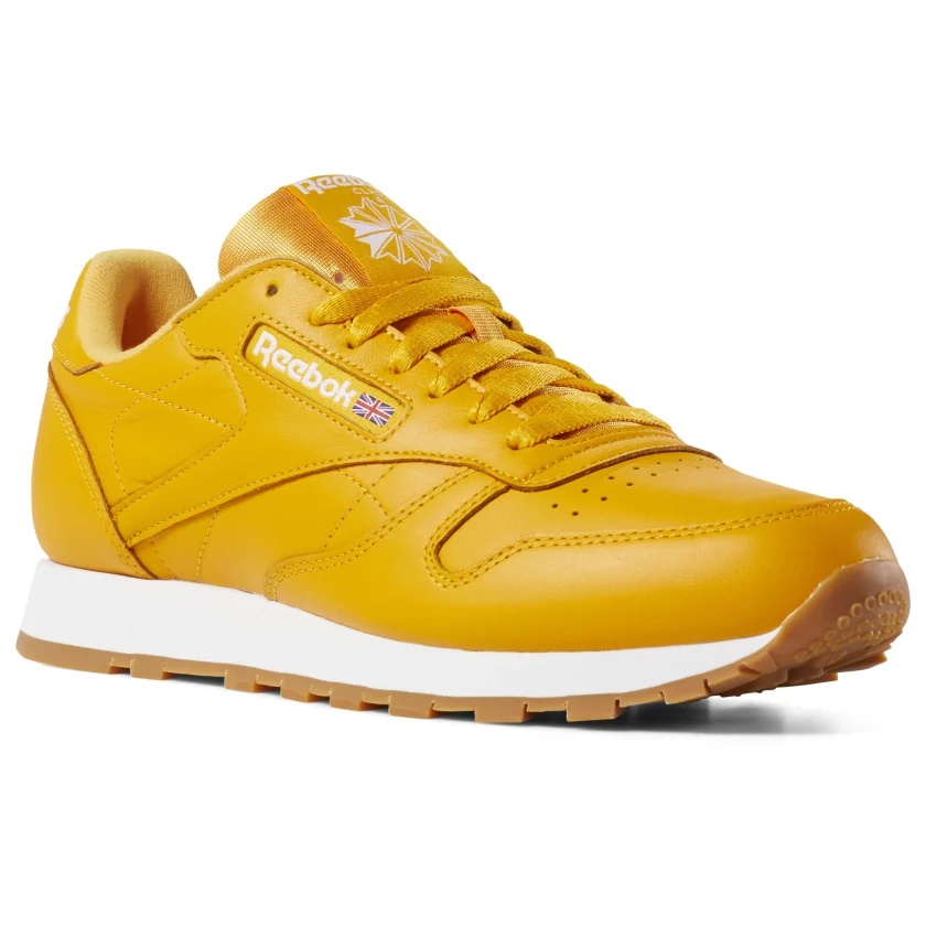 reebok classic mustard