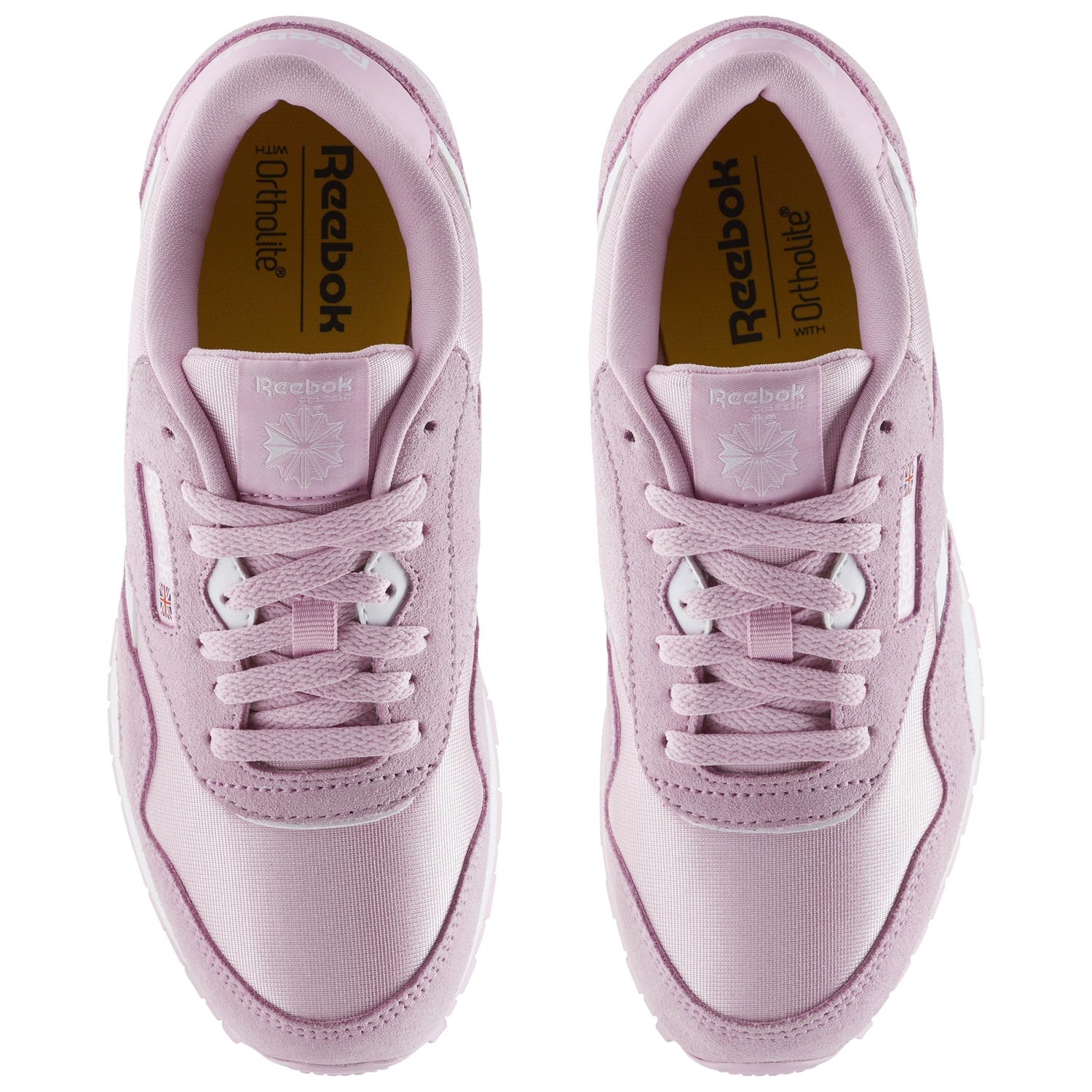reebok classic nylon hombre rosas