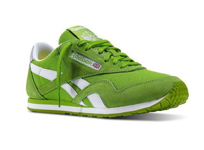 reebok verdes