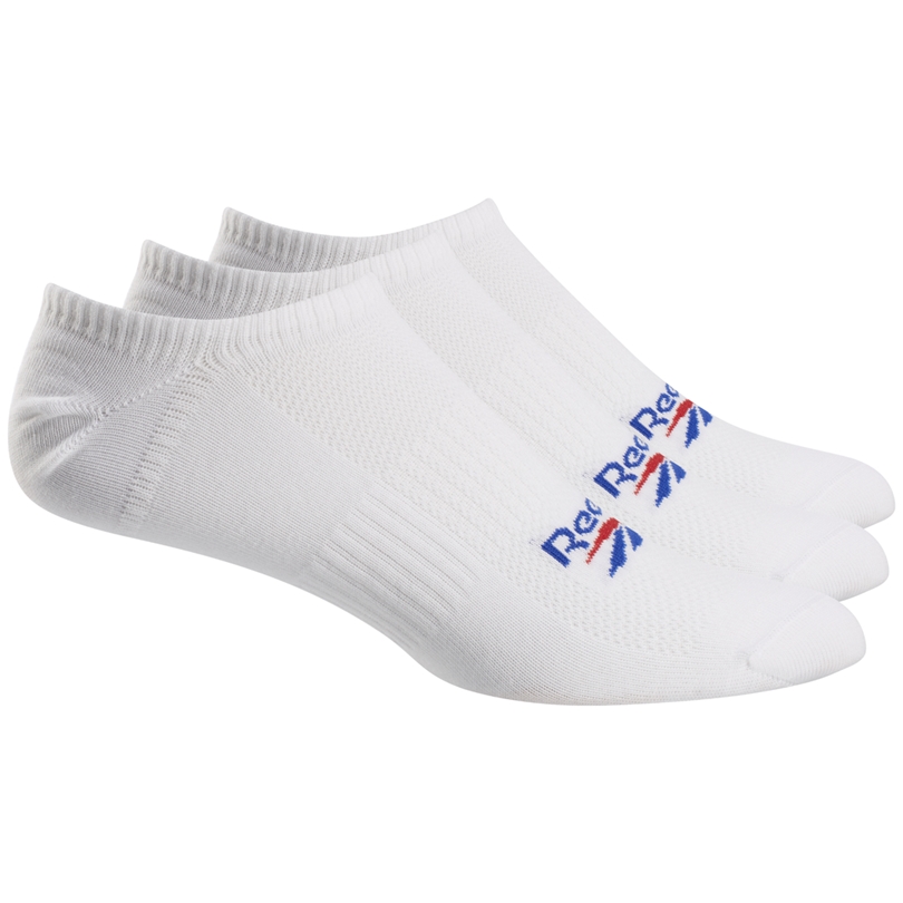 Reebok Classics Foundation Invisible Socks 3 Pairs(White)