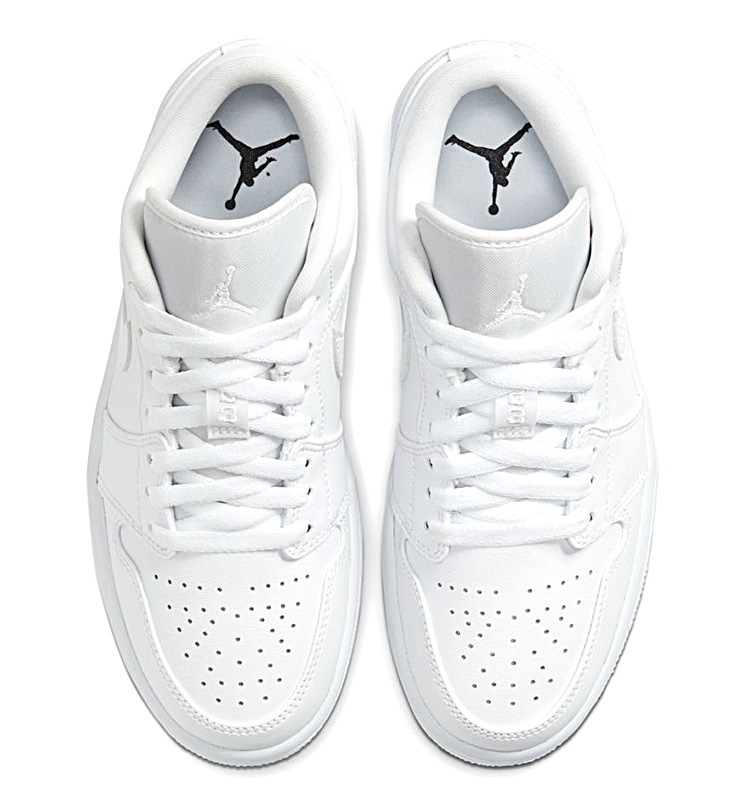 aj 1 low all white