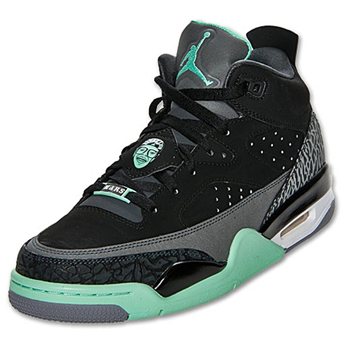 Jordan verdes 2025 con negro